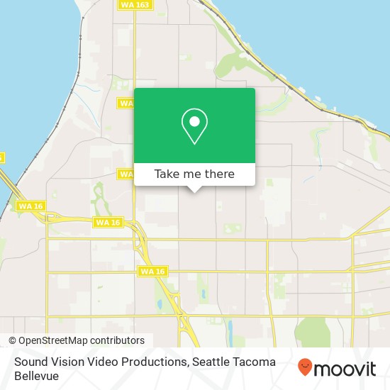 Sound Vision Video Productions map