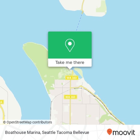 Mapa de Boathouse Marina