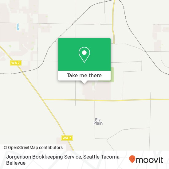 Jorgenson Bookkeeping Service map