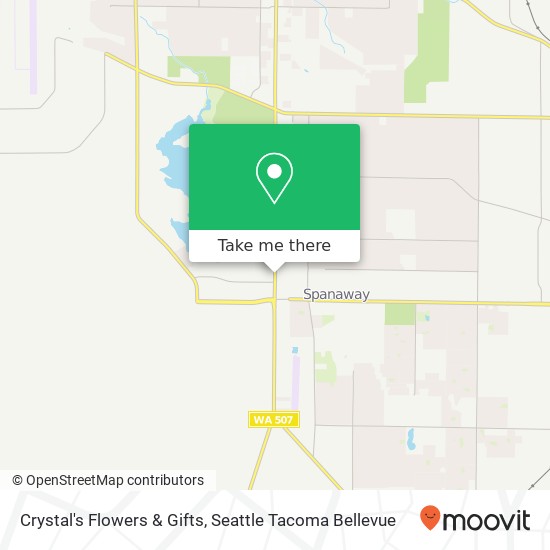Crystal's Flowers & Gifts map