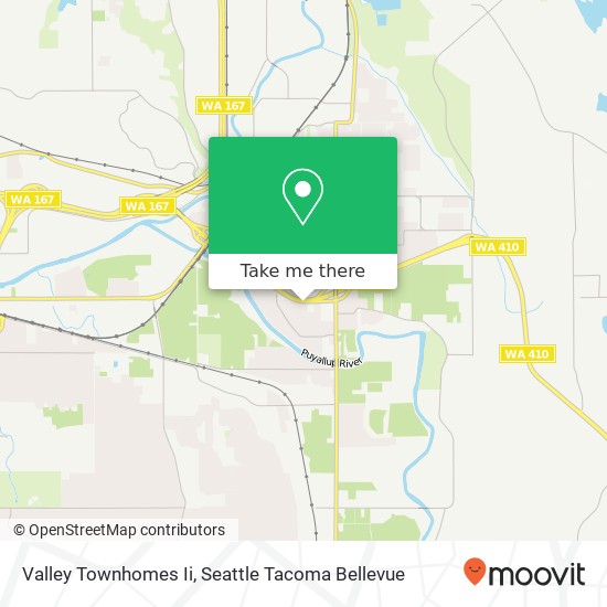 Valley Townhomes Ii map