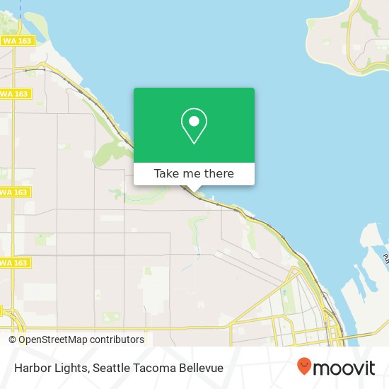 Mapa de Harbor Lights