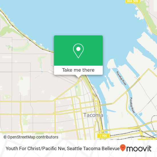 Mapa de Youth For Christ/Pacific Nw