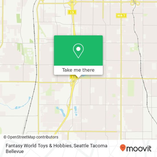 Mapa de Fantasy World Toys & Hobbies