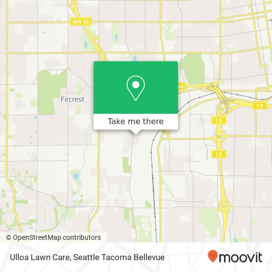 Ulloa Lawn Care map