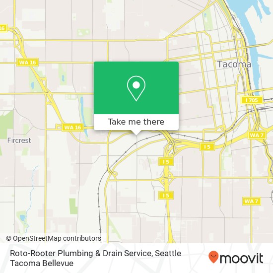 Roto-Rooter Plumbing & Drain Service map