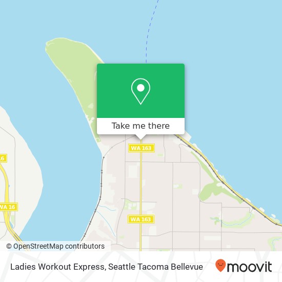 Ladies Workout Express map