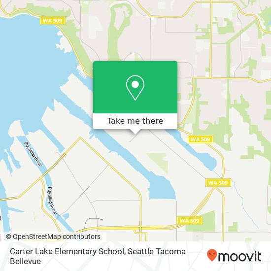 Mapa de Carter Lake Elementary School