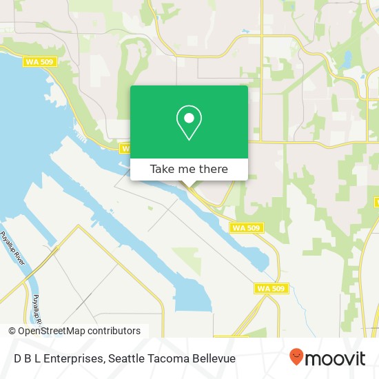 D B L Enterprises map