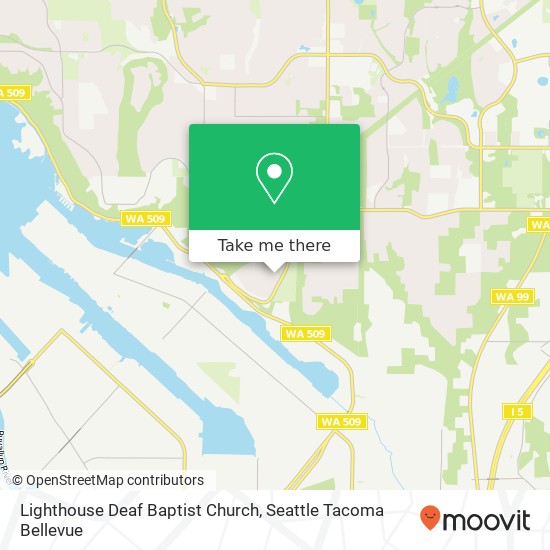 Mapa de Lighthouse Deaf Baptist Church