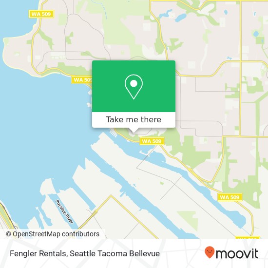 Fengler Rentals map