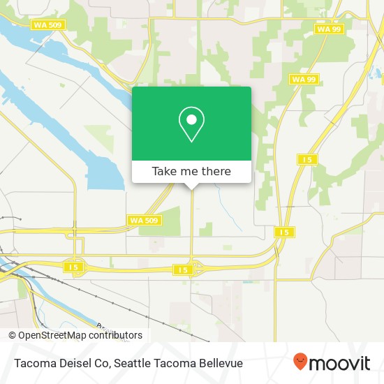 Mapa de Tacoma Deisel Co