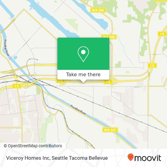 Viceroy Homes Inc map