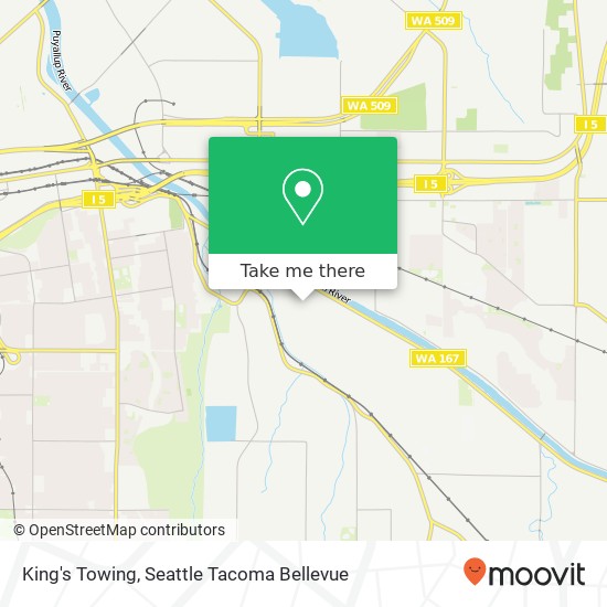 Mapa de King's Towing