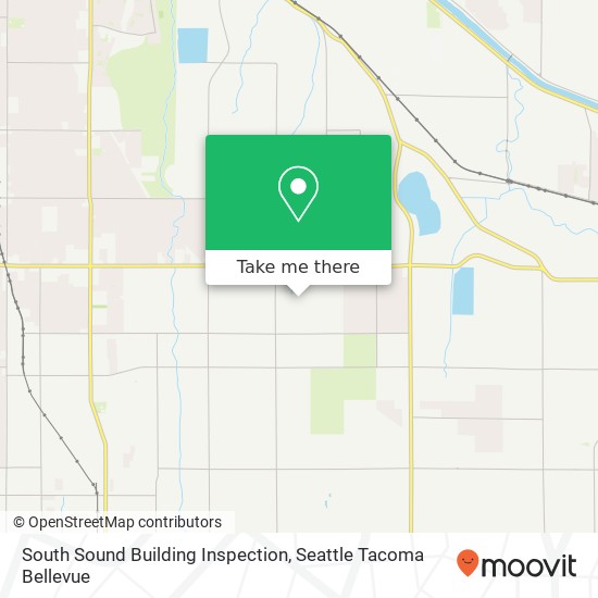 South Sound Building Inspection map