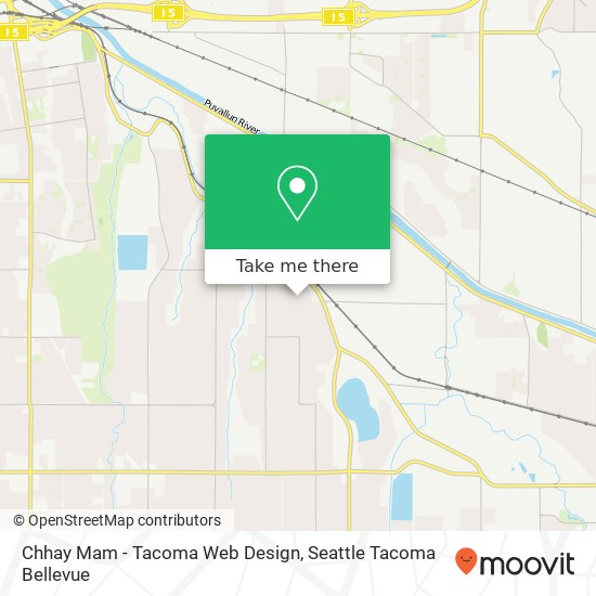 Chhay Mam - Tacoma Web Design map