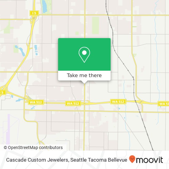 Cascade Custom Jewelers map