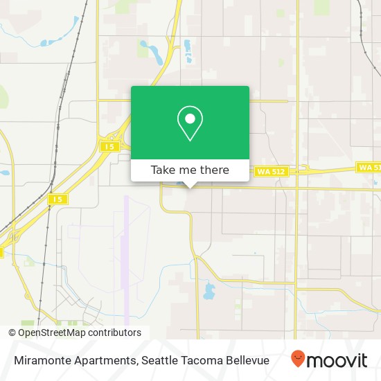 Miramonte Apartments map