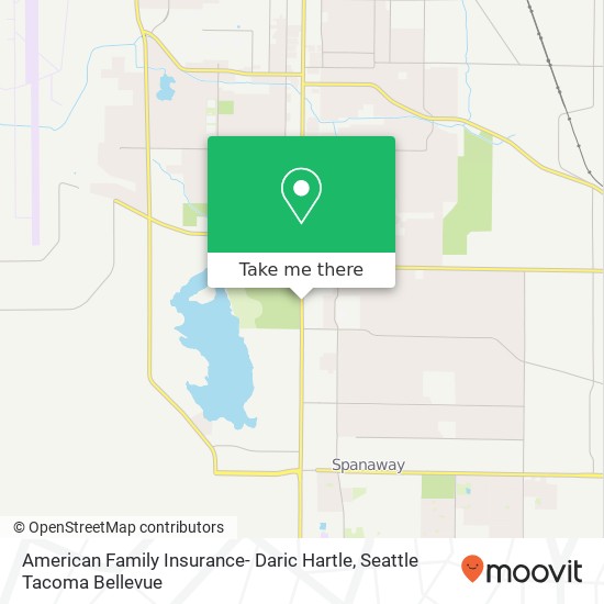 American Family Insurance- Daric Hartle map