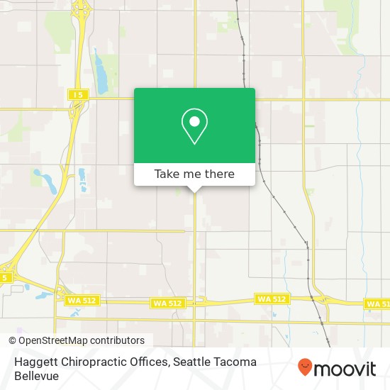 Haggett Chiropractic Offices map