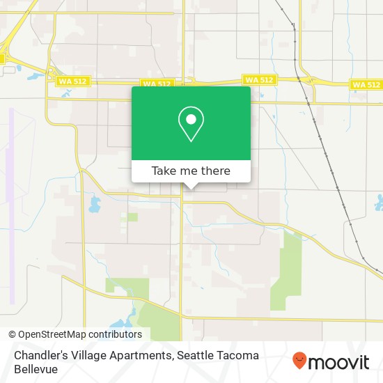 Chandler's Village Apartments map