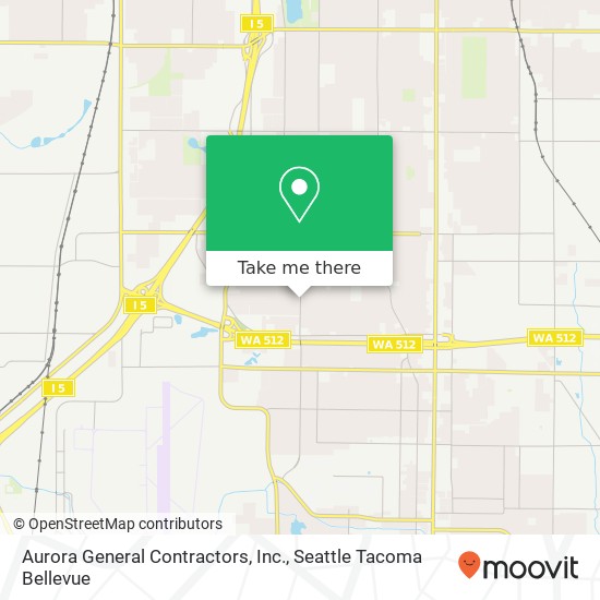 Aurora General Contractors, Inc. map
