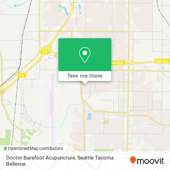 Doctor Barefoot Acupuncture map