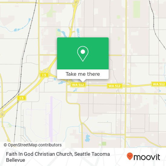 Faith In God Christian Church map