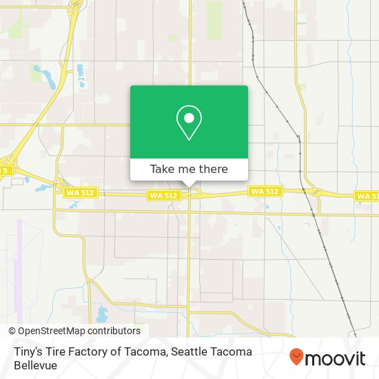 Mapa de Tiny's Tire Factory of Tacoma