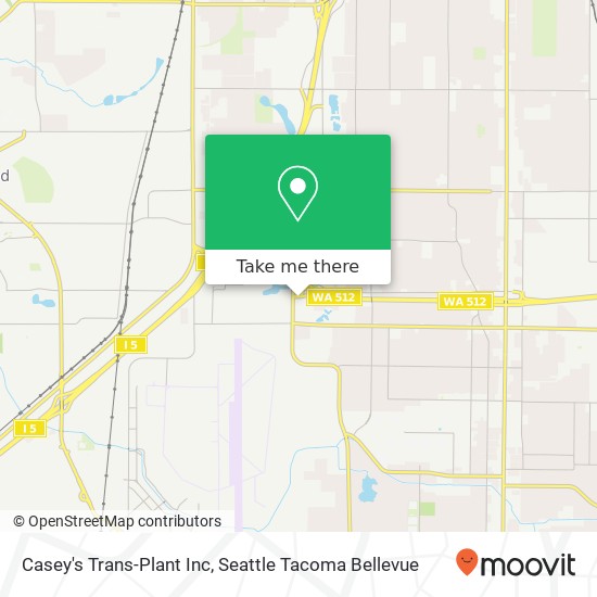 Casey's Trans-Plant Inc map
