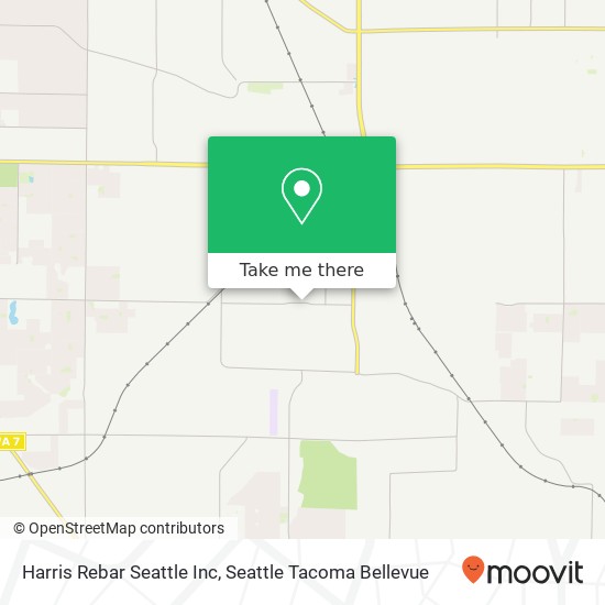 Harris Rebar Seattle Inc map