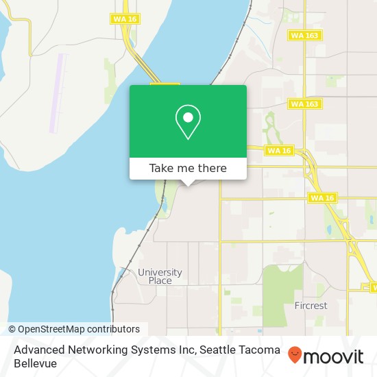 Mapa de Advanced Networking Systems Inc