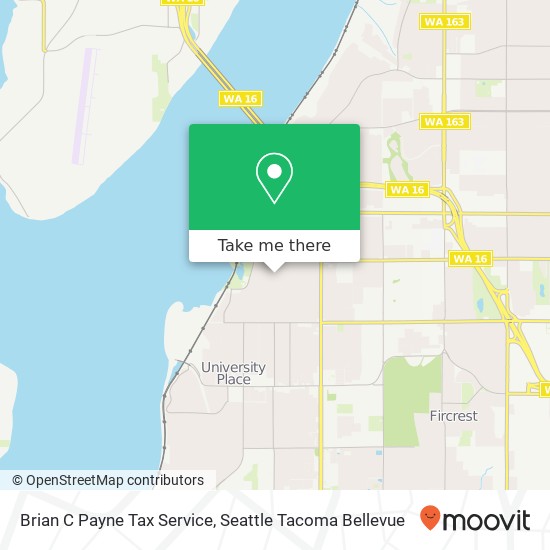 Brian C Payne Tax Service map