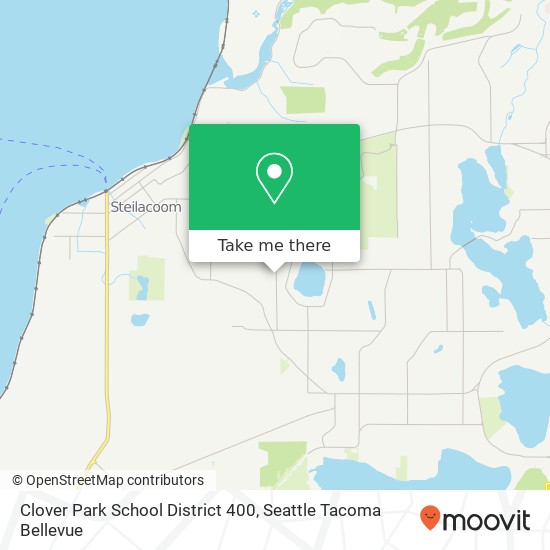 Clover Park School District 400 map