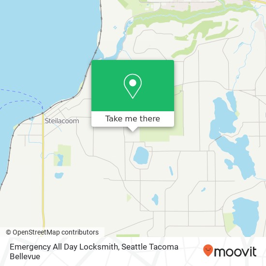 Emergency All Day Locksmith map