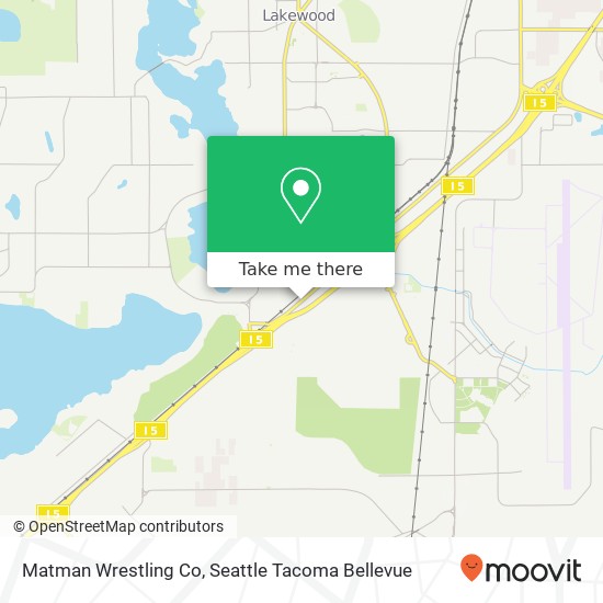 Matman Wrestling Co map