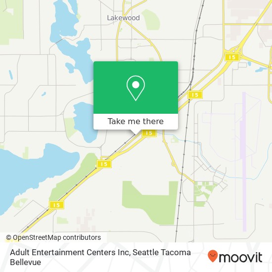 Adult Entertainment Centers Inc map
