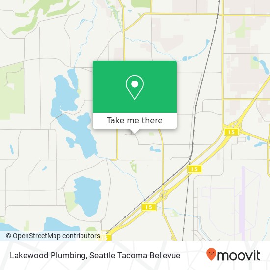 Lakewood Plumbing map