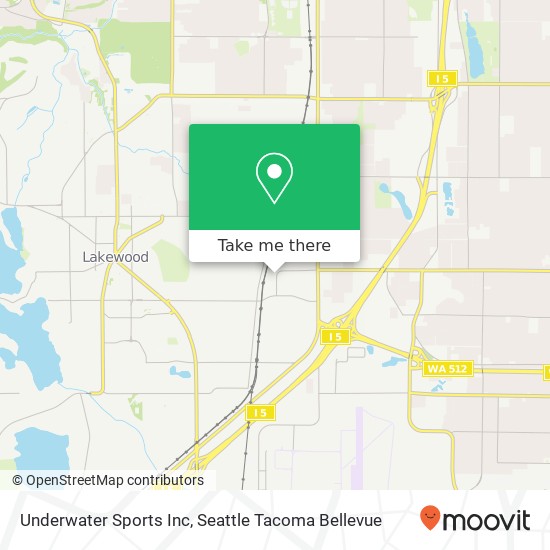 Underwater Sports Inc map