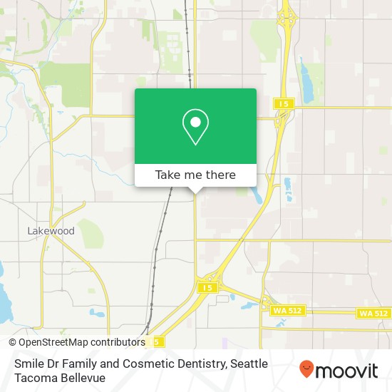 Smile Dr Family and Cosmetic Dentistry map