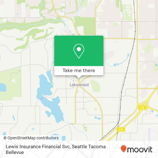 Lewis Insurance Financial Svc map