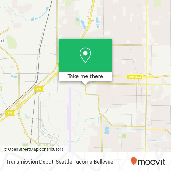 Transmission Depot map