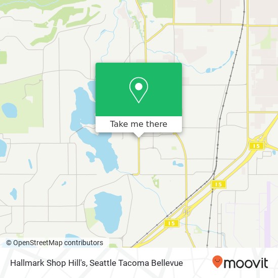 Mapa de Hallmark Shop Hill's