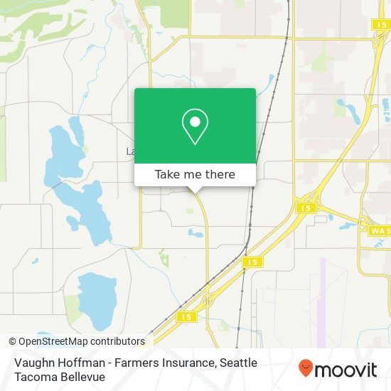 Mapa de Vaughn Hoffman - Farmers Insurance