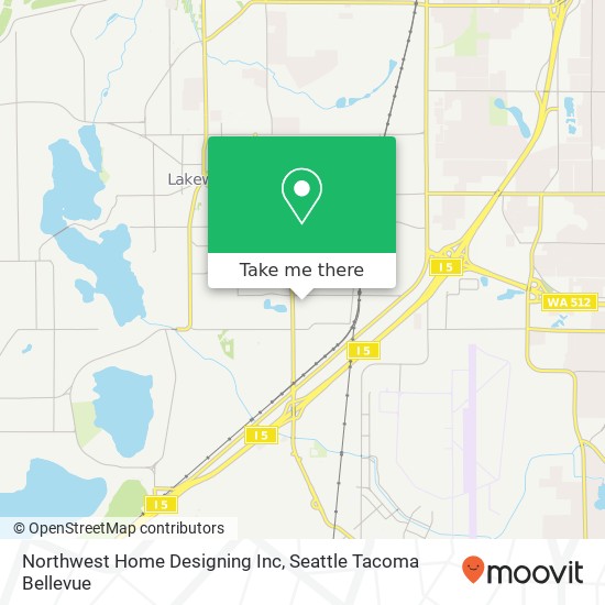 Mapa de Northwest Home Designing Inc