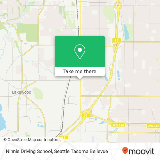 Ninnis Driving School map