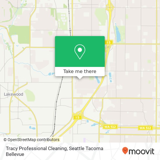 Tracy Professional Cleaning map