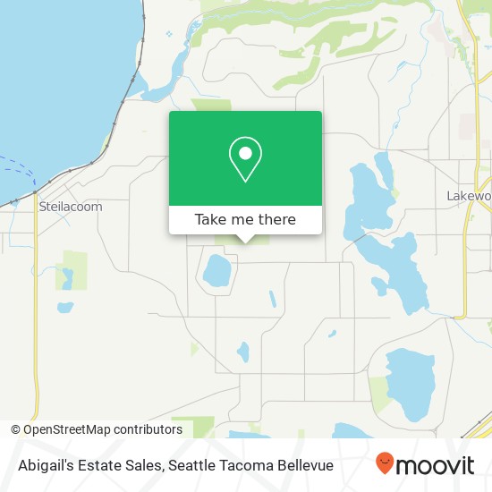 Abigail's Estate Sales map