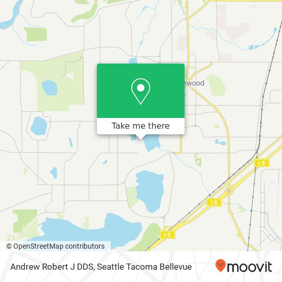 Andrew Robert J DDS map