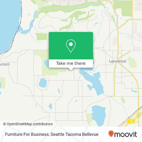 Furniture For Business map